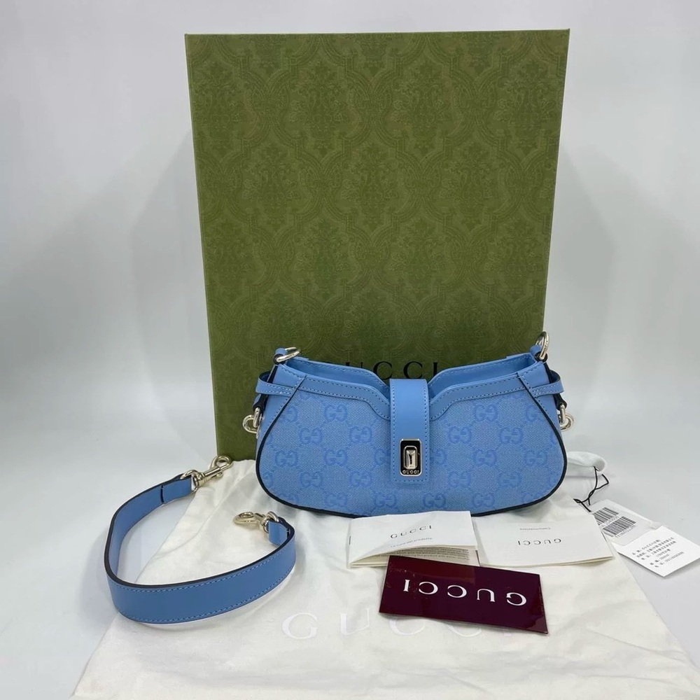 Auth Gucci Moon Side mini shoulder bag
786035 FADGE 8546